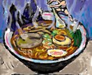 美味しそうな「メニュー料理」や、食材など描きます タッチは軽い絵画風。美味しい料理をより美味しそうに描きます! イメージ6
