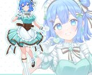 立ち絵、キービジュアル制作します お好みのオリジナルキャラクターをお描きします！ イメージ3