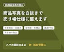 商品画像の背景除去・切り抜き・白抜きします Amazon楽天対応 透過PNG/純白背景/影付け/レタッチ イメージ1