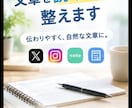SNS・ブログ・noteの文章を読みやすく整えます 伝わりやすく自然な文章に整えます イメージ1