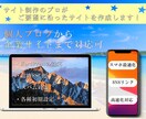 お手頃価格でブログサイト・企業HPを作成します プロによる丁寧なサイト制作を、破格のお値段でご提供いたします イメージ1