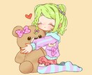 アイコン・ヘッダー・1枚絵に！イラスト作成します オリジナル、版権等々お望みのデジタルイラストをお描きします！ イメージ4