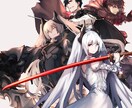立ち絵制作承ります 現代、SF、ファンタジー等幅広くご対応いたします イメージ1