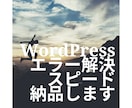 WordPressの「エラー」即日対応します バックエンドエンジニアがあなたのワードプレスをなおします イメージ1