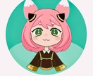 ふるふわ&ちびキャラなSNSアイコンを制作します SNSアイコンの制作いたします。 イメージ5