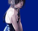 12月24日まで！綺麗な儚い一枚絵をお描きします 冬季限定12月24日まで特別価格で綺麗なイラストお届けします イメージ2