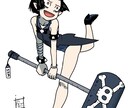 キャライラストやSNSのアイコン等作成します 少年誌っぽい可愛いさのある絵が得意です イメージ2