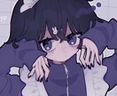可愛いイラスト制作いたします 個性的で目を惹く！可愛くて少し仄暗いイラストを描きます！ イメージ1