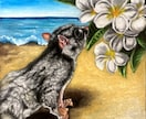 ペットや推しの動物似顔絵⭐︎肖像画　承ります 誕生日やお迎え記念日・プレゼントにオススメ！ イメージ5