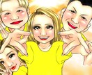 似顔絵オーダー デジタルイラスト描きます 【プレゼントに】似顔絵オーダー デジタルイラスト イメージ2