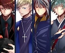 立ち絵等にお使いいただけるイラストお描きします キャラクターデザインからご一緒にさせていただきます！ イメージ1
