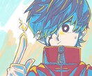 SNS用のバストアップイラストを描きます 『色』をテーマにした少年漫画風アイコン イメージ7