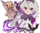 デフォルメイラスト制作します 様々なタッチに対応可能！グッズ制作等に！ イメージ1
