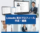 LinkedInのプロフィールを編集/作成します 米国MBA卒・在米GAFA社員がLinkedinのプロフ作成 イメージ1