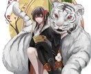 キャラクターイラストお受けします 柔軟にさまざまな塗りなどが対応可能です。 イメージ5