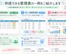 Excel作業をお手伝いします 入力・集計から管理表作成・関数設定・グラフ作成に対応します！ イメージ3