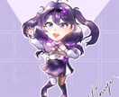 商用OK！SNSアイコン・配信用ミニキャラ描きます Vtuber・配信者さん歓迎！シンプルポップなミニキャラ イメージ5