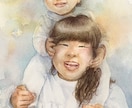 世界で一枚の手描きの似顔絵を描きます 贈り物に。結婚式のウェルカムボードに。ペットの記念日に‥ イメージ4