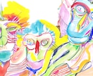 アートライクなイラスト、アナログで描きます インパクト大!表紙やアイコン、商用利用もOK! イメージ1