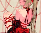華やかで印象的なイラストを制作します 装飾まで美しく描き込みます|商用利用◎ イメージ4