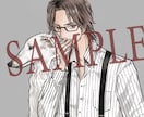 商用利用可能 女性向けのイラスト作成受付ます シック ダーク 低彩度 厚塗り 商用可 創作キャラクター イメージ10