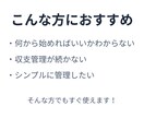 入力するだけで収支管理できるシート提供します 初心者でも迷わず使える超シンプル設計 イメージ2