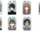 ポップでキャッチーなキャラクターデザインをします あなただけの素敵なキャラクターを描かせていただきます！ イメージ3