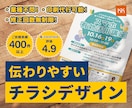 高品質で伝わりやすいチラシを作成します 修正無制限、伝わりやすい・印象に残るデザインで作成します イメージ1