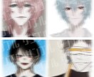 簡易イラスト描きます 貴方だけのシンプルな立ち絵描きます イメージ4