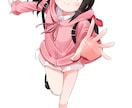 女の子キャラの一枚絵、立ち絵、イラスト描きます 可愛い女の子描くよ！版権、オリジナル可能です！ イメージ6