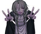 アイコンや動画のサムネイルなどを作成します ダークでかわいらしいイラストを描きます。 イメージ7