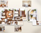 ワクワクする内観パース制作します 低価格で高品質な鳥瞰図、断面パース制作します！ イメージ6