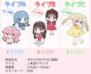 かわいいデフォルメイラスト描きます 2次元から3次元までかわいくデフォルメ化！ イメージ2