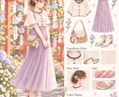手持ちの服や好みに合わせて、全身コーデを提案します あなたの「好き」を大切に、似合うコーデをご提案します。 イメージ2