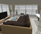 インテリアコーディネート　3D画像作成します 【最短2日で作成‼️】トータルコーディネートします！ イメージ1