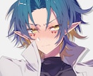 鮮やかなアニメ塗りでキャラクターイラスト描きます 可愛いアニメ塗りでキャラクターイラストを制作いたします！ イメージ3