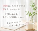 中学受験・大学受験で悩む保護者様に寄り添います 声かけ・親子関係・受験不安を一緒に整理します イメージ7