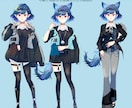 キャラデザから全身立ち絵まで一括で制作します IRIAM用、TRPG用などに。ミニキャラ・SD制作も可！ イメージ2