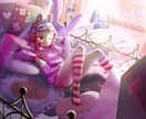 可愛い萌えイラスト，制作します 女の子の可愛さを最大限に引き出した絵を描きます イメージ7