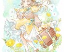 優しくてかわいい雰囲気のイラスト描きます SMS、動画、ブログ、様々な用途に イメージ10