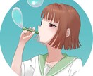 格安！女の子や男の子のアイコンイラスト描きます ブログやSNSのプロフィール画像に イメージ3