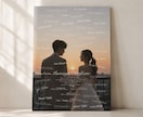 ゲスト参加型の結婚証明書パネル作ります 厚さ7mmのマットパネル納品★ イメージ8