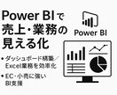 Power BIでダッシュボードを構築します 業務にフィットする可視化支援ならお任せ！ イメージ1