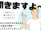 親にもパートナーにも友だちにも言えない愚痴聴きます 心のマッサージをして、スッキリしましょう イメージ1