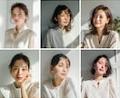 商用利用OK広告SNS向けAI人物画像を制作します セミオーダーで選ぶだけ商用OKのAI人物画像素材 イメージ3