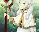 透明感ある魅力的なキャラクターお描きします SNSイラスト、アイコンなどイラストが必要なあなたへ！ イメージ3