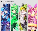 Vtuberキャラデザ~モデリング全工程制作します Live2Dモデル・パーツ分け・ロゴ・SDキャラまで全部込！ イメージ4
