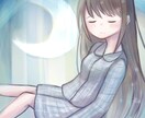アイコンやサムネ、女の子メインの絵を描きます 優しさと悲しさと、想いのこもった絵をあなたに。 イメージ4