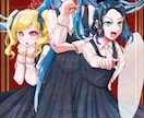 あなたの愛を形に。キャラクターイラスト制作します ご希望のタッチに合わせて制作が可能です！ イメージ7