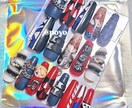 ネイルチップオーダー受付ます どんなデザインも一律3500円サイズ色々18枚セット イメージ5